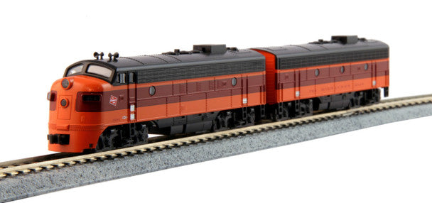 Kato 1060431 EMD FP7A/F7B Olympian Hiawatha Milwaukee Road 2 Car Set N Scale