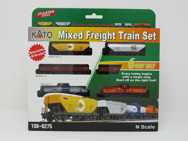 N Mixed Freight Train Set