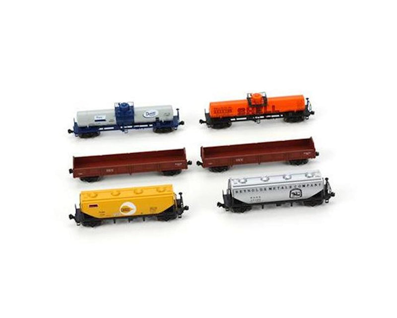 N Mixed Freight Train Set