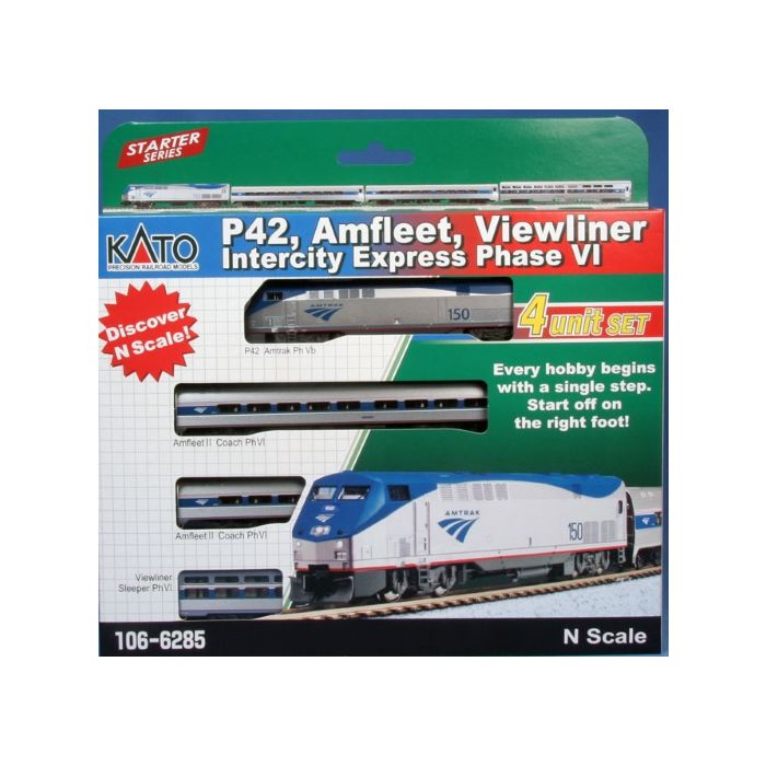 P42, Amfleet and Viewliner Intercity Express Phase VI, 4-Unit Set