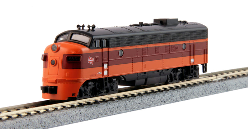 EMD FP7 A, MILW