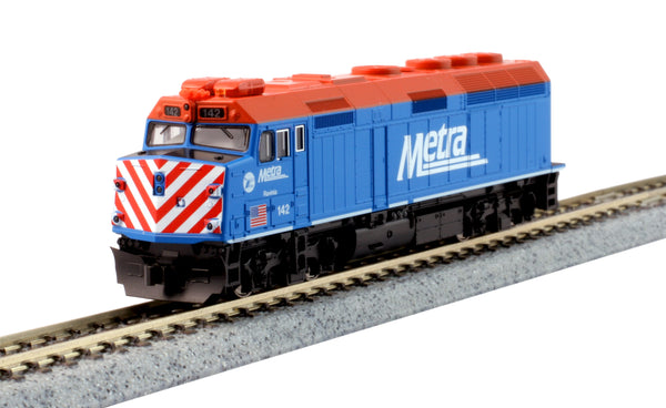 EMD F40PH #142 Chicago Metra Ravinia