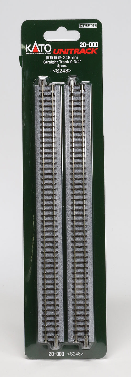 Unitrack 248mm 9-3/4 Straight Track 4pcs (x4)