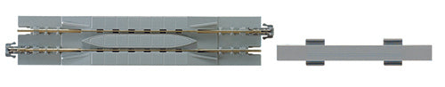 Kato USA, Inc. N 124mm 4-7 8" Rerailer Track (2), KAT20026