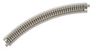 Kato USA Model Train Products Unitrack, 282mm (11") Radius 45-Degree Curve Track (4-Piece)