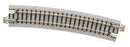 Kato USA Model Train Products Unitrack, 481mm (19") Radius 15-Degree Curve Track (4-Piece)