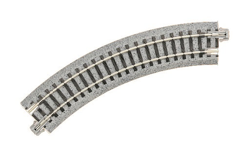 Kato USA Model Train Products UNITRACK Compact Tracks (4-Piece), 150mm/(6") Radius/45-Degree