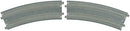 Kato KAT20186 N 18.9"/17.6" 22.5-Degree Dbl Curve, Concrete (2)