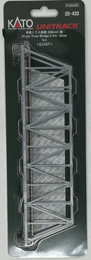 Kato USA, Inc. N 248mm 9-3/4" Truss Bridge, Silver, KAT20433