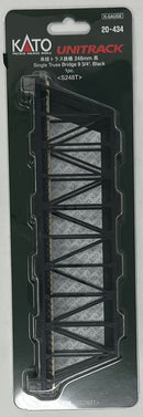 Kato USA, Inc. N 248mm 9-3/4" Truss Bridge, Black, KAT20434