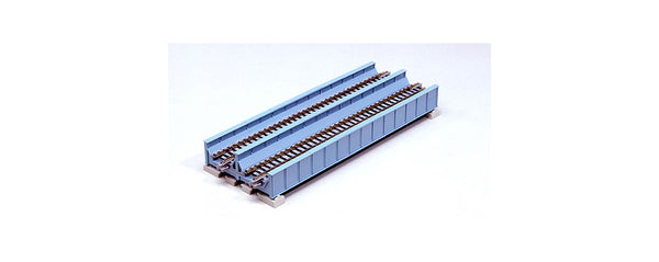 Kato 20455 186mm 7-5/16" Double Track Plate Girder Bridge Light Blue : N Scale