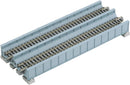 Kato 20455 186mm 7-5/16" Double Track Plate Girder Bridge Light Blue : N Scale