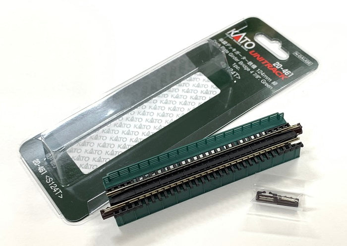 Kato KAT20461 N 124mm 4-7/8" Deck Plate Girder Bridge, Green