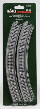 Kato KAT20530 N 348mm 13-3/4" Radius 45-Degree Viaduct (2)