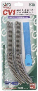 Kato N Scale Unitrack Compact CV-1 Oval Track Set