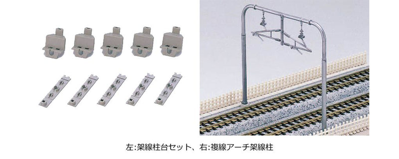 Catenary Poles, Double Track Plate (11)