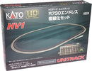 Kato USA Model Train Products HV5 UNITRACK R550mm Basic Oval Track Set, 21 5/8"