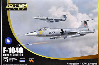 1/48 Kinetic F-104G ROCAF Starfighter