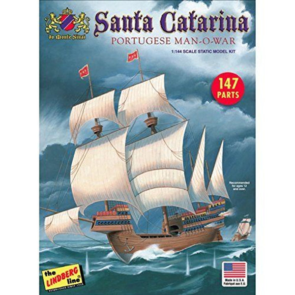 Santa Catarina Sailing Ship 1:144 Scale Static Model Kit