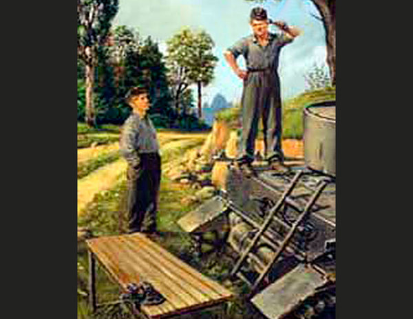 German Tank Repairmen 1940