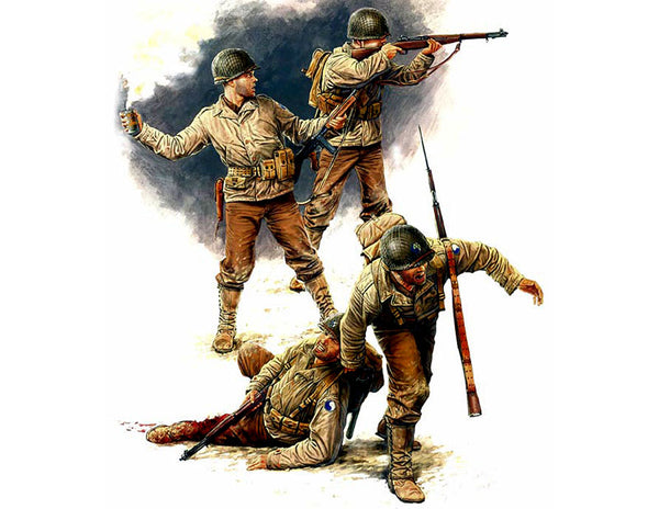 US Infantry July 1944 (x4)