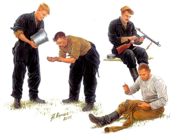 Russian Tankmen Kursk 1943