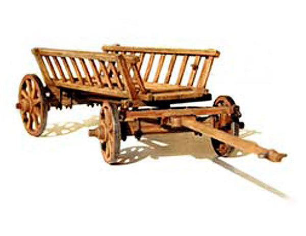 WWII Era Europe Farmer's Cart Plastic Model Kit