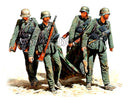 Casualty Evacuation German Infantry Stalingrad Summer 1942 Plastic Mode
