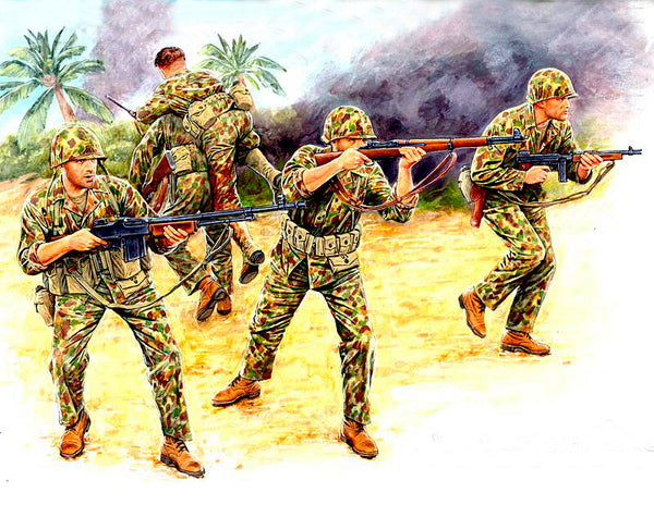 USMC Infantry Tarawa 1943 Plastic Model Kit