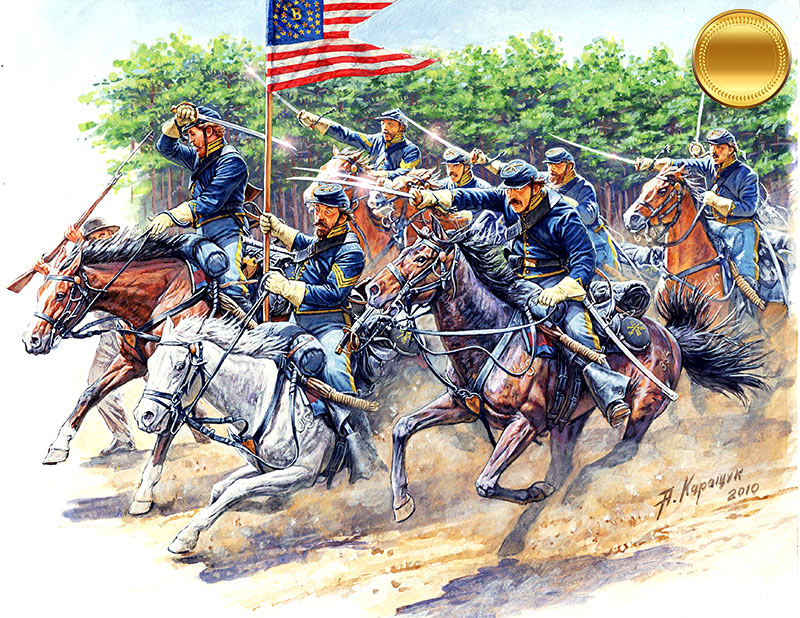 Civil War 8th Pennsylvania Cavalry 89th Rgmt (3)