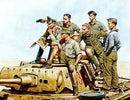 WWII Rommel & German Tank Crew DAK (x6)