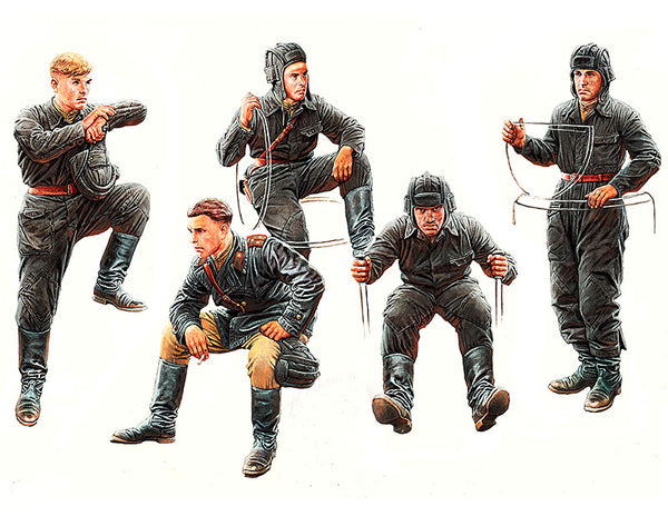Soviet Tank Crew 1943-45 (x5)