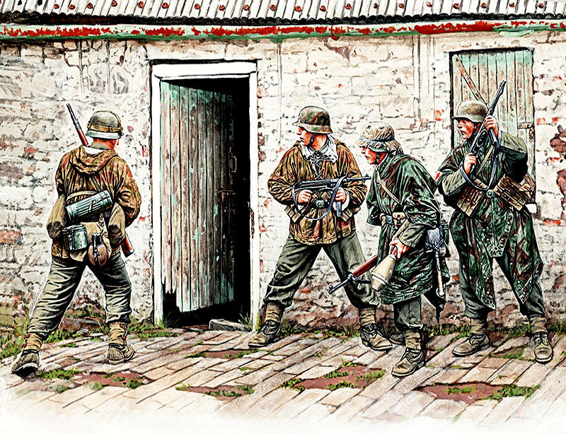 German Infantry Western Europe 1944-45 (x4)