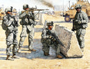 US Soldiers Check Point Iraq (x4)