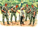 US Soldiers Patrolling Vietnam (4 & Woman)
