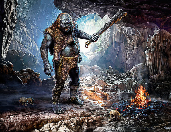 World of Fantasy Giant Bergtroll
