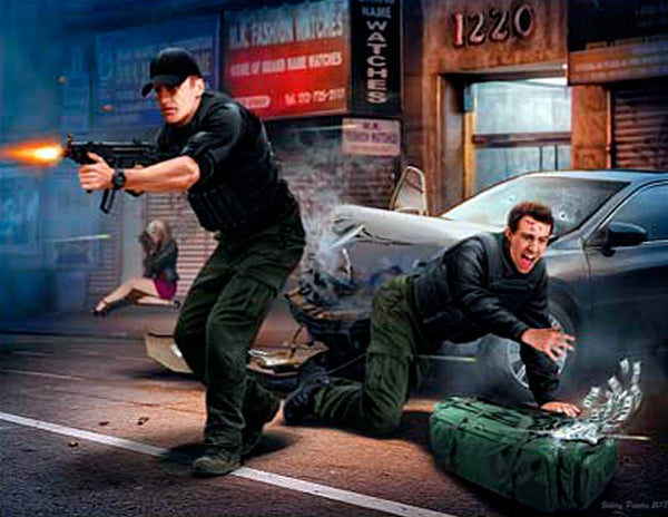 The Heist Johnson Brothers w/Money in Shootout