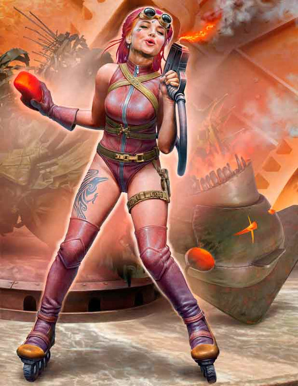 At the Edge of the Universe Valerie Gladiatorial Robot Engineer Assista