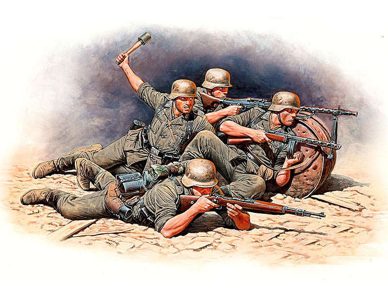 German Infantry Defense Eastern Front 1941-42 (x5)