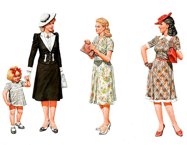 WWII Civilian Women Kit (x5)
