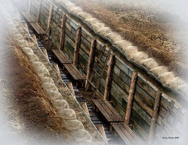 The Trench WWI & WWII Era Plastic Model Kit