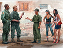 Somewhere in Saigon US Soldiers  Vietnamese Soldier & Prostitutes Vietn