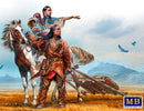 On the Great Plains Indian Family w/Horse & Accessories Kit