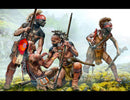 Protective Circle Indians XVIII Century (x4) Plastic Model Kit