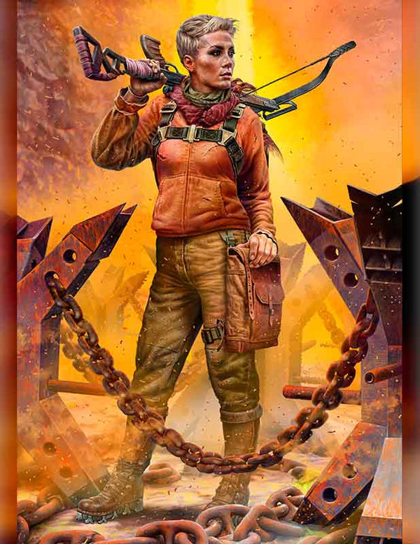 Desert Battle Long Distance Raid Skull Clan New Leader Hanna Plastic Mo