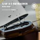 1/48 Mini Craft Collection A-1 Skyraider Wing Fold /w Metal Gun Barrels