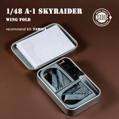 1/48 Mini Craft Collection A-1 Skyraider Wing Fold /w Metal Gun Barrels