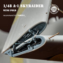1/48 Mini Craft Collection A-1 Skyraider Wing Fold /w Metal Gun Barrels