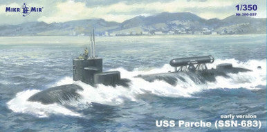 1/350 Mikro Mir SSN-683 Parche (early version)