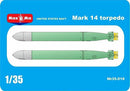 1/35 Mikro Mir US Navy Mark 14 torpedo